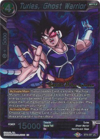 Turles, Ghost Warrior (BT8-097_PR) [Malicious Machinations Prerelease Promos] - Doe's Cards