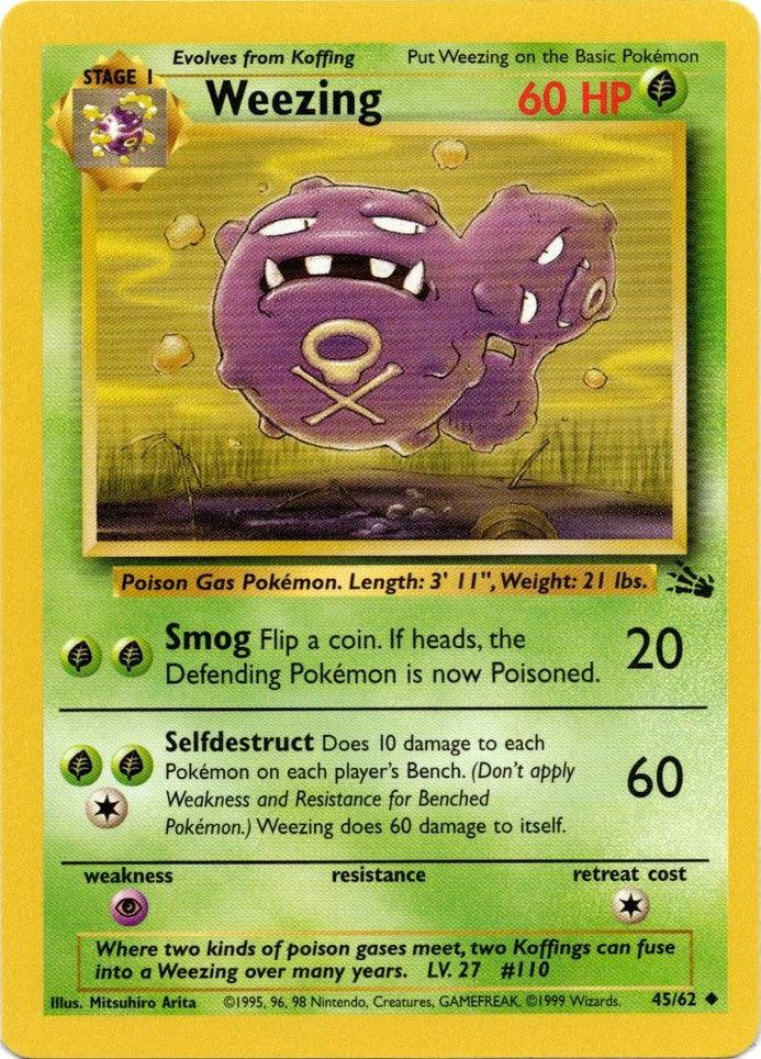 Weezing (45/62) [Fossil Unlimited] - Doe's Cards