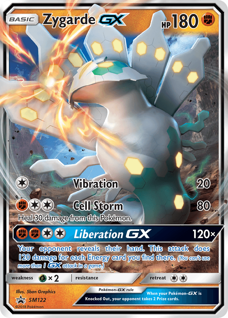 Zygarde GX (SM122) [Sun & Moon: Black Star Promos] - Doe's Cards