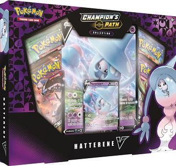 Pokémon champions path Hatterene V collection box - Doe's Cards