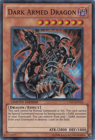 Dark Armed Dragon [CT07-EN016] Super Rare - Doe's Cards