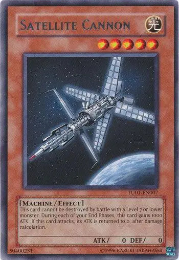 Satellite Cannon [TU01-EN007] Rare - Doe's Cards