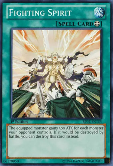 Fighting Spirit [BP02-EN153] Common - Doe's Cards