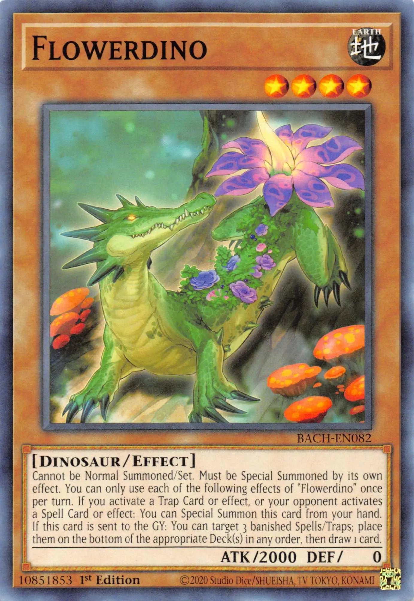 Flowerdino [BACH-EN082] Common - Doe's Cards