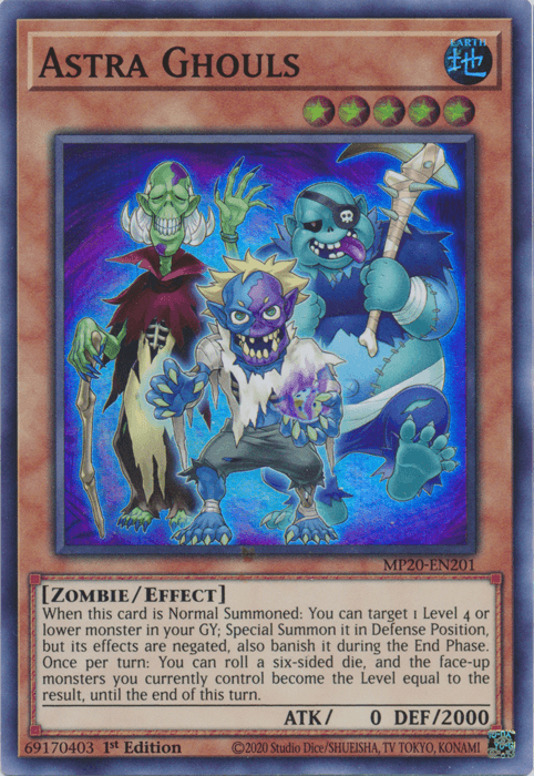 Astra Ghouls [MP20-EN201] Super Rare - Doe's Cards