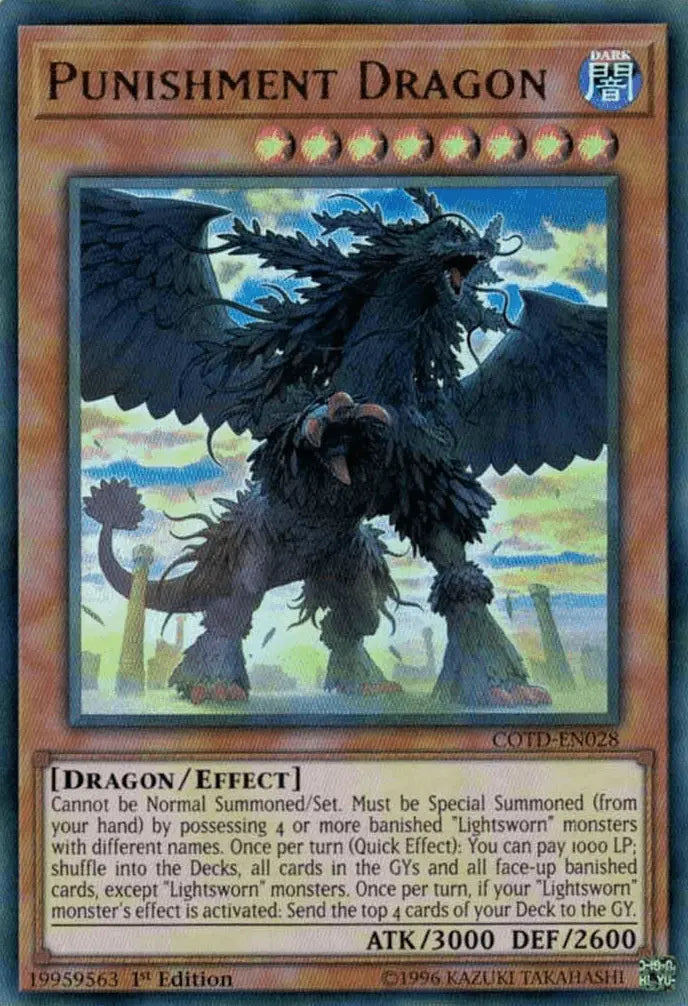 Punishment Dragon [COTD-EN028] Ultra Rare - Doe's Cards