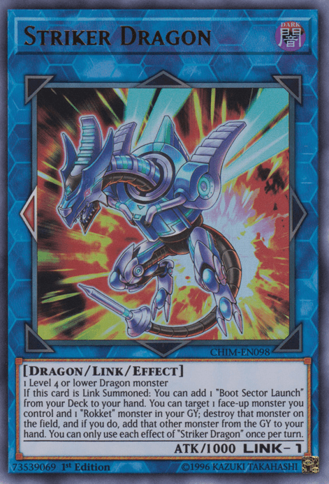 Striker Dragon [CHIM-EN098] Ultra Rare - Doe's Cards