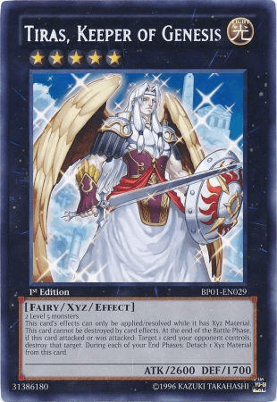 Tiras, Keeper of Genesis [BP01-EN029] Rare - Doe's Cards