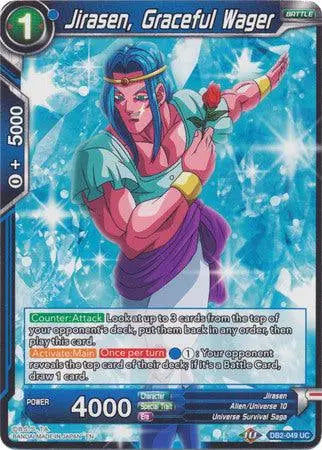 Jirasen, Graceful Wager (DB2-049) [Divine Multiverse] - Doe's Cards