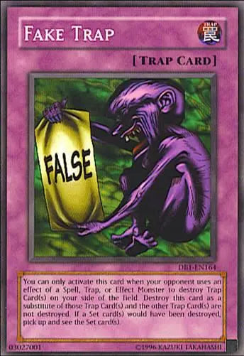 Fake Trap [DB1-EN164] Common - Doe's Cards