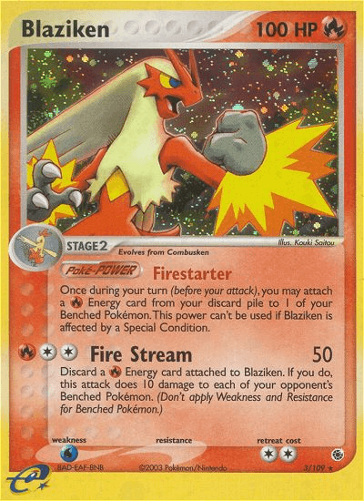 Blaziken (3/109) [EX: Ruby & Sapphire] - Doe's Cards