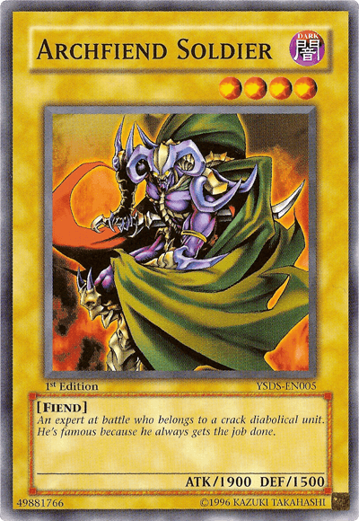 Archfiend Soldier [YSDS-EN005] Common - Doe's Cards