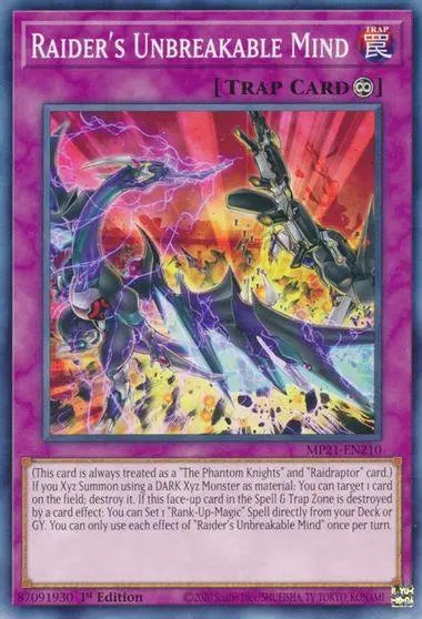 Raider's Unbreakable Mind [MP21-EN210] Common - Doe's Cards