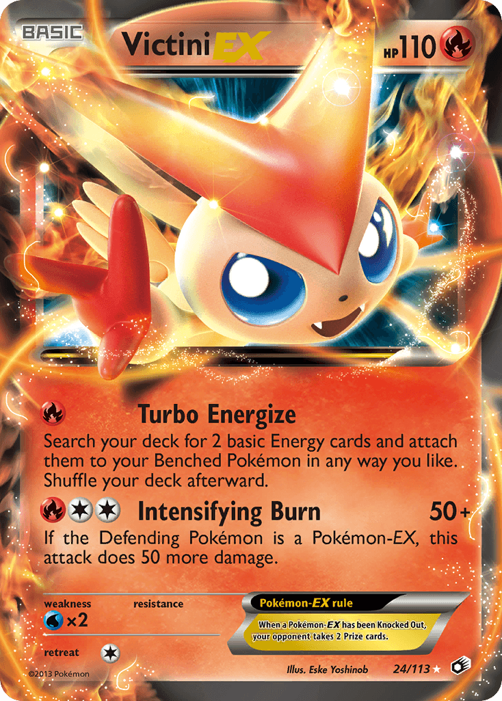 Victini EX (24/113) [Black & White: Legendary Treasures] - Doe's Cards