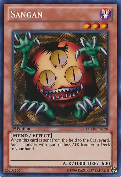 Sangan [LCYW-EN120] Secret Rare - Doe's Cards