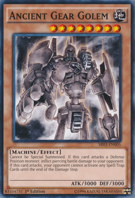 Ancient Gear Golem [SR03-EN005] Common - Doe's Cards