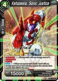 Katopesla, Sonic Justice (Divine Multiverse Draft Tournament) (DB2-148) [Tournament Promotion Cards] - Doe's Cards