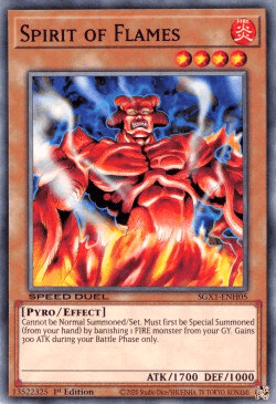 Spirit of Flames [SGX1-ENH05] Common - Doe's Cards