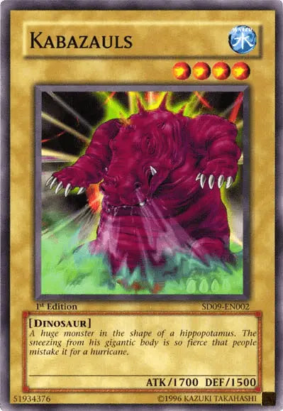 Kabazauls [SD09-EN002] Common - Doe's Cards