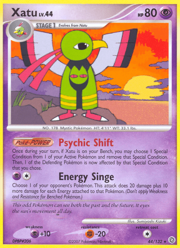 Xatu (44/132) [Diamond & Pearl: Secret Wonders] - Doe's Cards