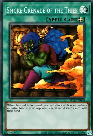 Smoke Grenade of the Thief [OP14-EN009] Super Rare - Doe's Cards
