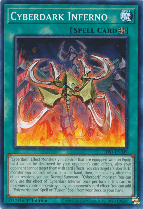 Cyberdark Inferno [LDS1-EN039] Common - Doe's Cards