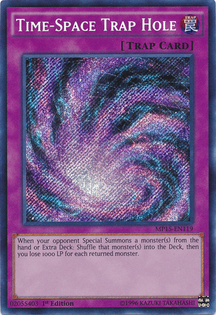 Time-Space Trap Hole [MP15-EN119] Secret Rare - Doe's Cards