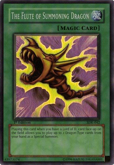 The Flute of Summoning Dragon [SDK-042] Super Rare - Doe's Cards