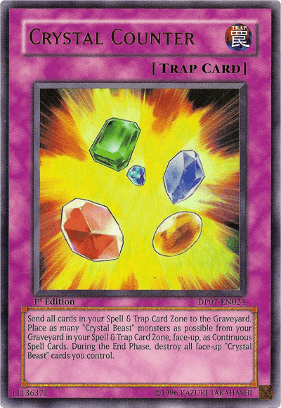 Crystal Counter [DP07-EN024] Ultra Rare - Doe's Cards