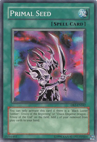 Primal Seed [DR2-EN042] Common - Doe's Cards