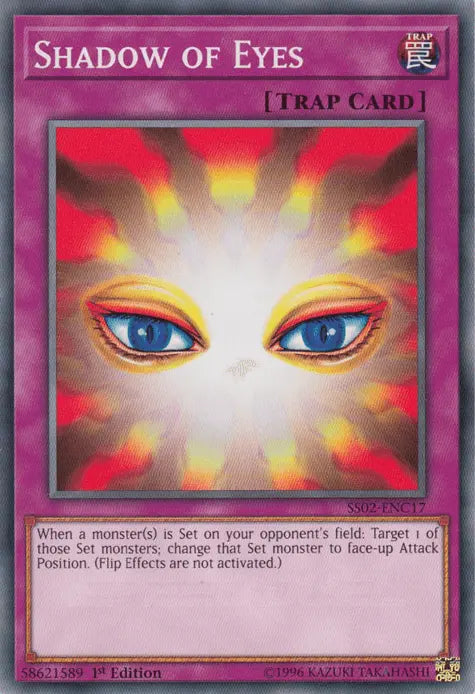 Shadow of Eyes [SS02-ENC17] Common - Doe's Cards