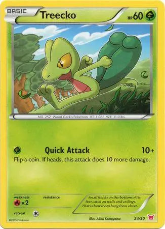 Treecko (24/30) [XY: Trainer Kit - Latias & Latios] - Doe's Cards