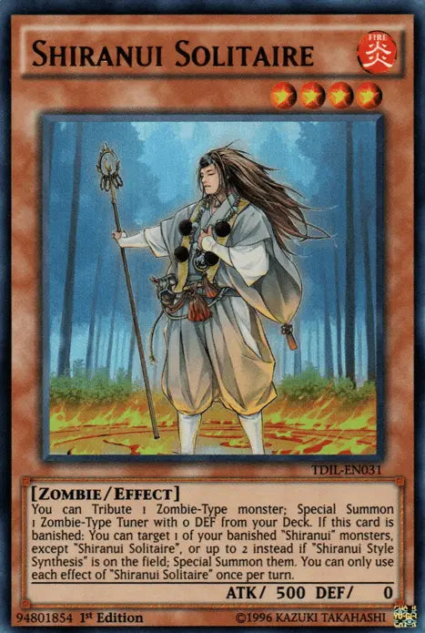 Shiranui Solitaire [TDIL-EN031] Ultra Rare - Doe's Cards