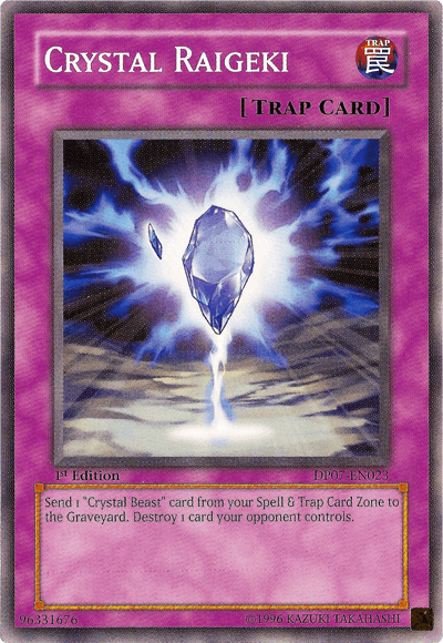 Crystal Raigeki [DP07-EN023] Common - Doe's Cards