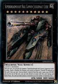 Superdreadnought Rail Cannon Juggernaut Liebe [LDS2-EN124] Secret Rare - Doe's Cards