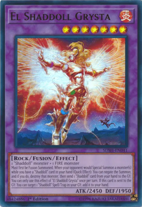 El Shaddoll Grysta [SDSH-EN041] Ultra Rare - Doe's Cards