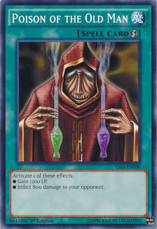 Poison of the Old Man [YS14-EN030] Common - Doe's Cards