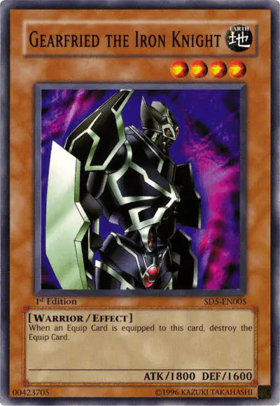 Gearfried the Iron Knight [SD5-EN005] Common - Doe's Cards