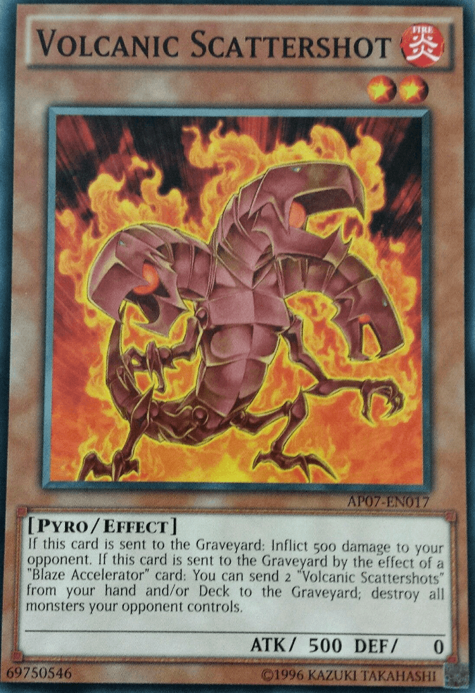 Volcanic Scattershot [AP07-EN017] Common - Doe's Cards