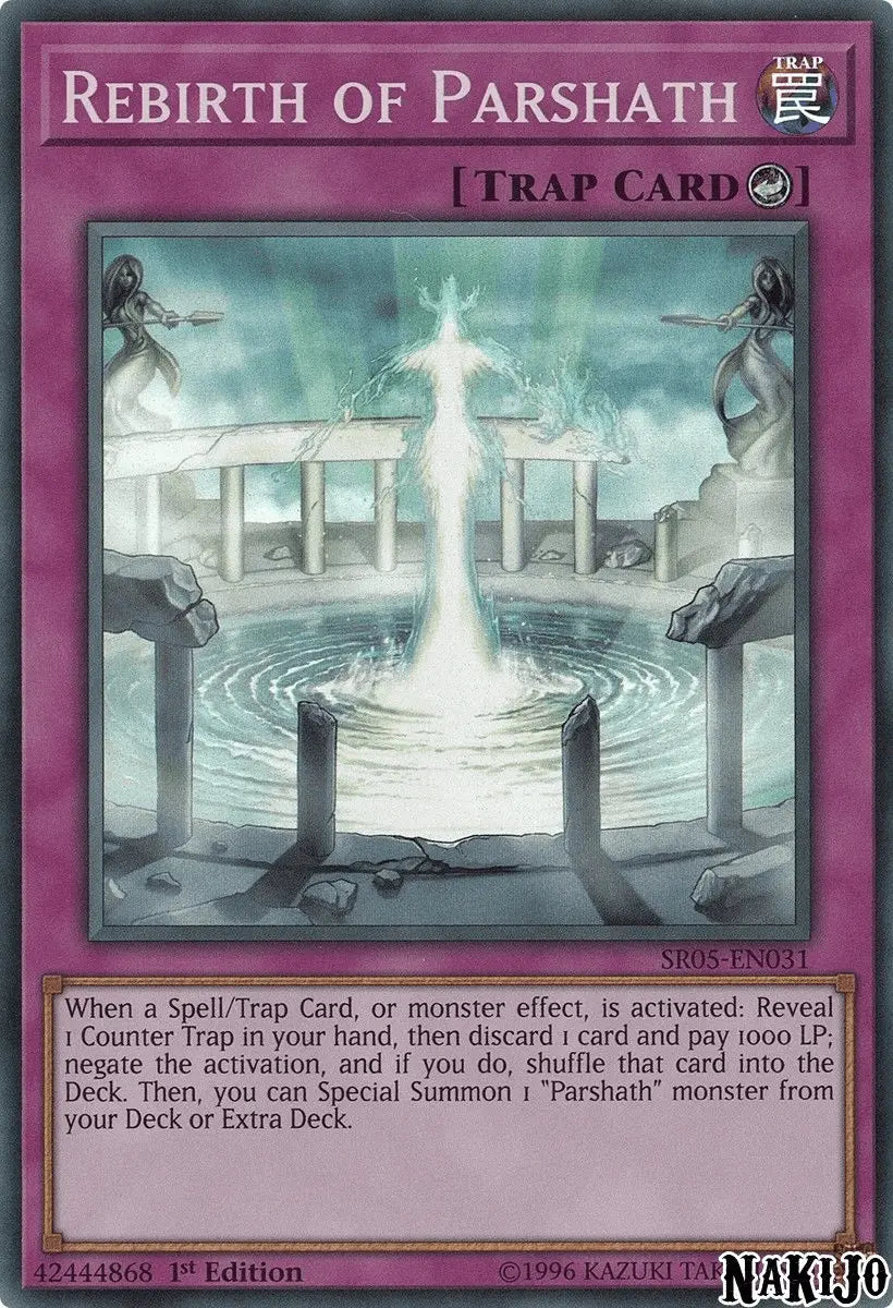 Rebirth of Parshath [SR05-EN031] Super Rare - Doe's Cards