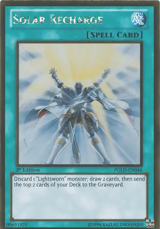Solar Recharge [PGLD-EN046] Gold Rare - Doe's Cards