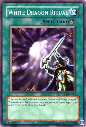 White Dragon Ritual [DR1-EN082] Common - Doe's Cards