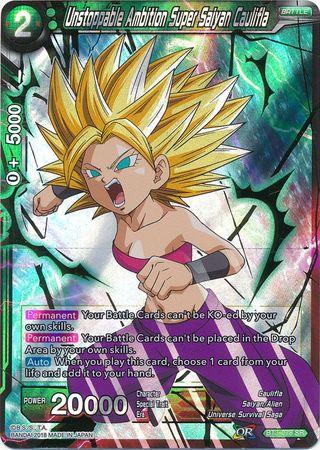 Unstoppable Ambition Super Saiyan Caulifla (BT3-078) [Cross Worlds] - Doe's Cards