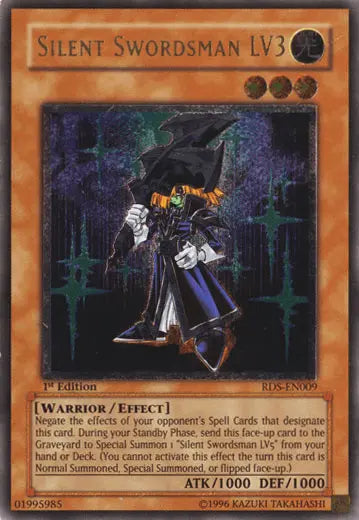 Silent Swordsman LV3 [RDS-EN009] Ultimate Rare - Doe's Cards