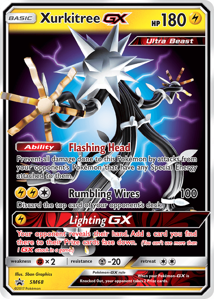 Xurkitree GX (SM68) [Sun & Moon: Black Star Promos] - Doe's Cards