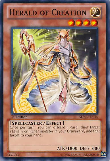 Herald of Creation [SDBE-EN015] Common - Doe's Cards