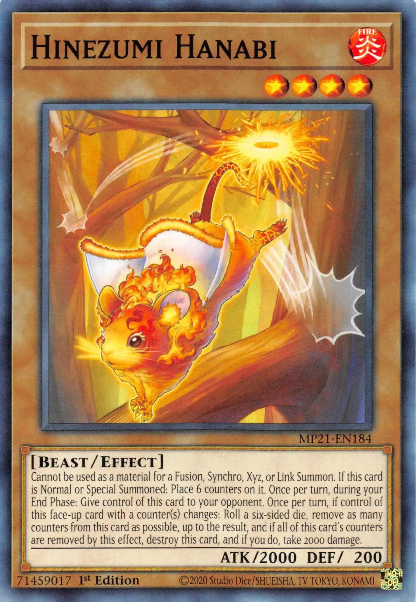 Hinezumi Hanabi [MP21-EN184] Common - Doe's Cards