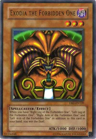 Exodia the Forbidden One [DB1-EN139] Ultra Rare - Doe's Cards
