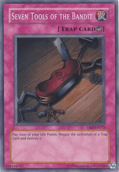 Seven Tools of the Bandit [DB2-EN075] Super Rare - Doe's Cards
