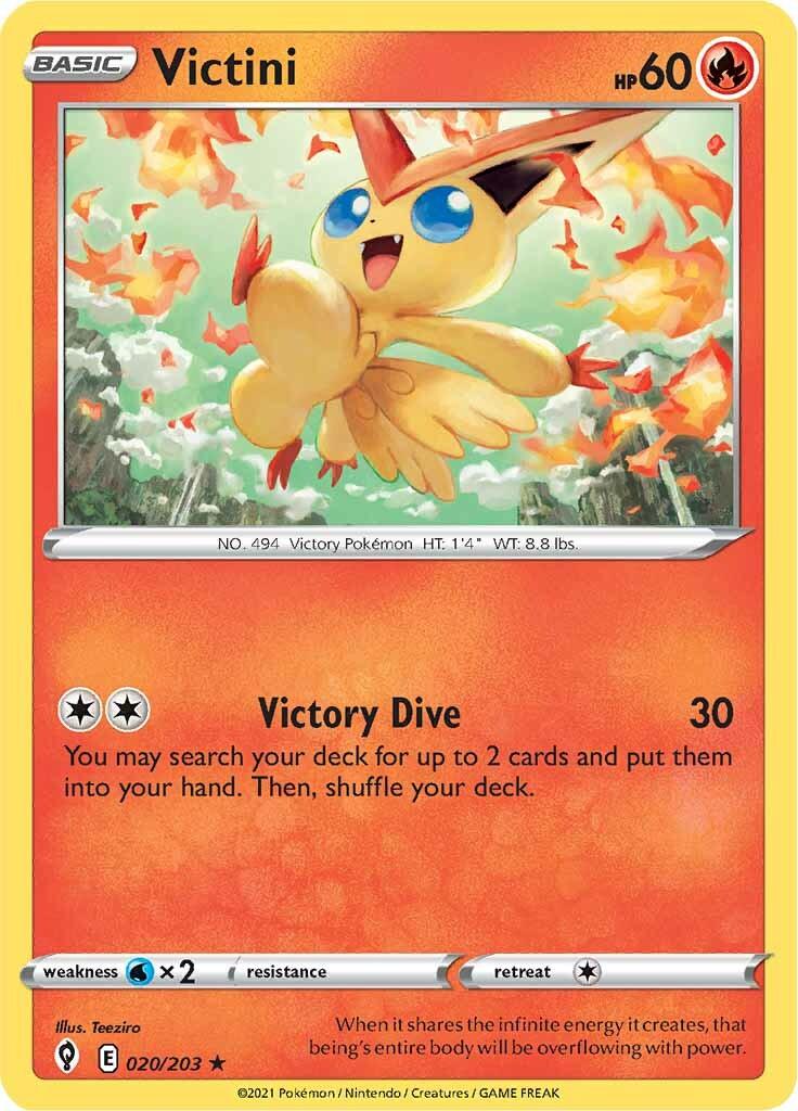 Victini (020/203) [Sword & Shield: Evolving Skies] - Doe's Cards